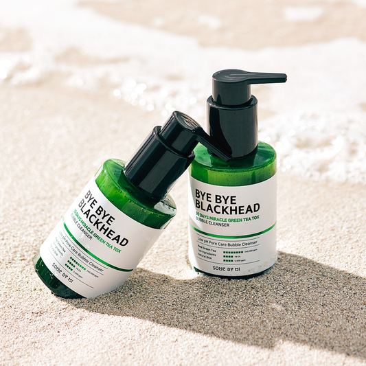 [SomeByMi] BYE ​​BYE BLACKHEAD 30 DAYS MIRACLE GREEN TEA TOX BUBBLE CLEANSER 120g