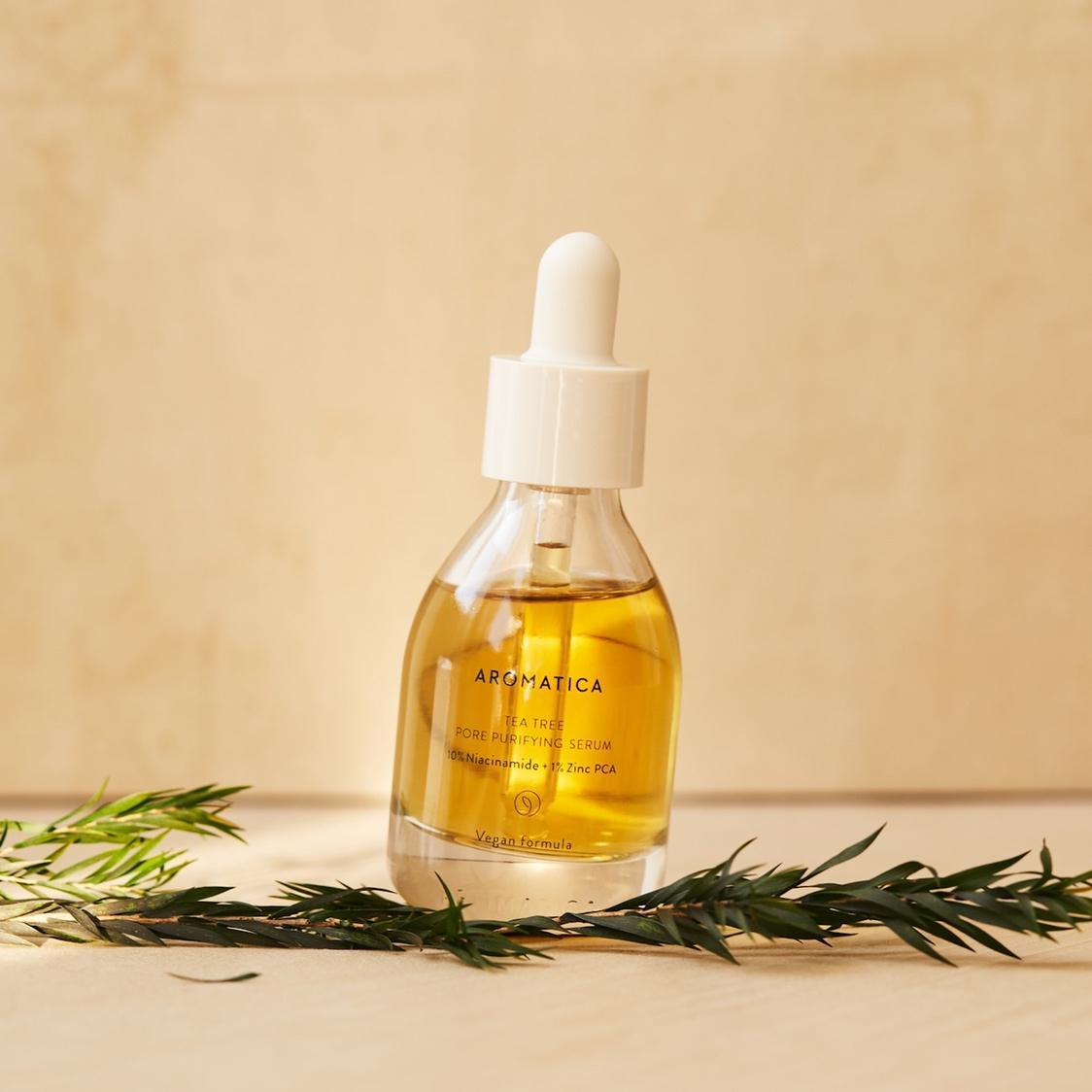 [Aromatica] Çay Ağacı Gözenek Arındırıcı Serum 30ml