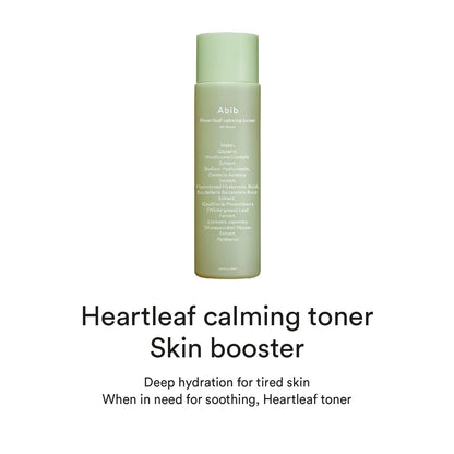 [Abib] Heartleaf sakinleştirici tonik Cilt güçlendirici - 200ml