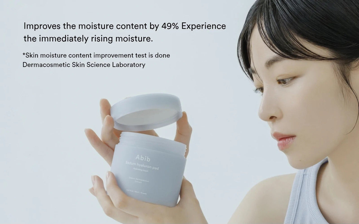[Abib] Sedum hyaluron pad Hydrating touch - 165ml. 75 ped