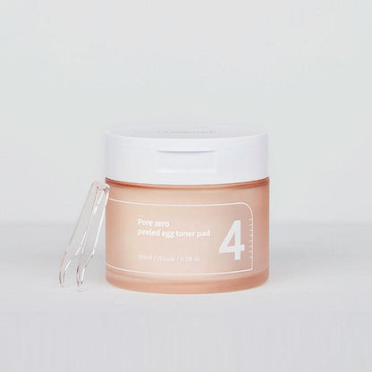[Numbuzin] No.4 Pore Zero Soyulmuş Yumurta Tonik Pedi 70 Ped 180 ml