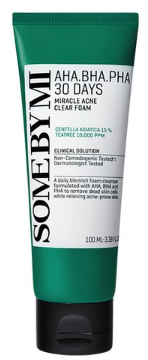 [SomeByMi] AHA-BHA-PHA 30 GÜNLÜK MUCİZE AKNE TEMİZLEME KÖPÜĞÜ 100ml