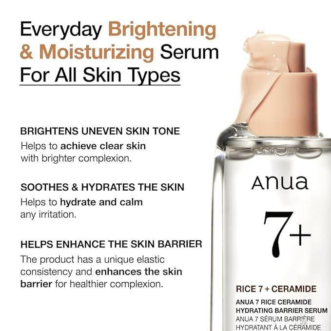 [Anua] 7 RICE SERAMIDE NEMLENDİRİCİ BARİYER SERUM 50ml