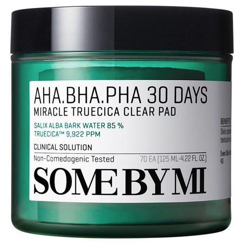 [Somebymi] AHA BHA PHA 30 Gün Mucize Truecica Şeffaf Ped 70 adet
