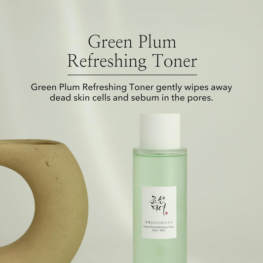 [BeautyOfJoseon] Yeşil Erik Canlandırıcı Tonik: AHA + BHA 150ml
