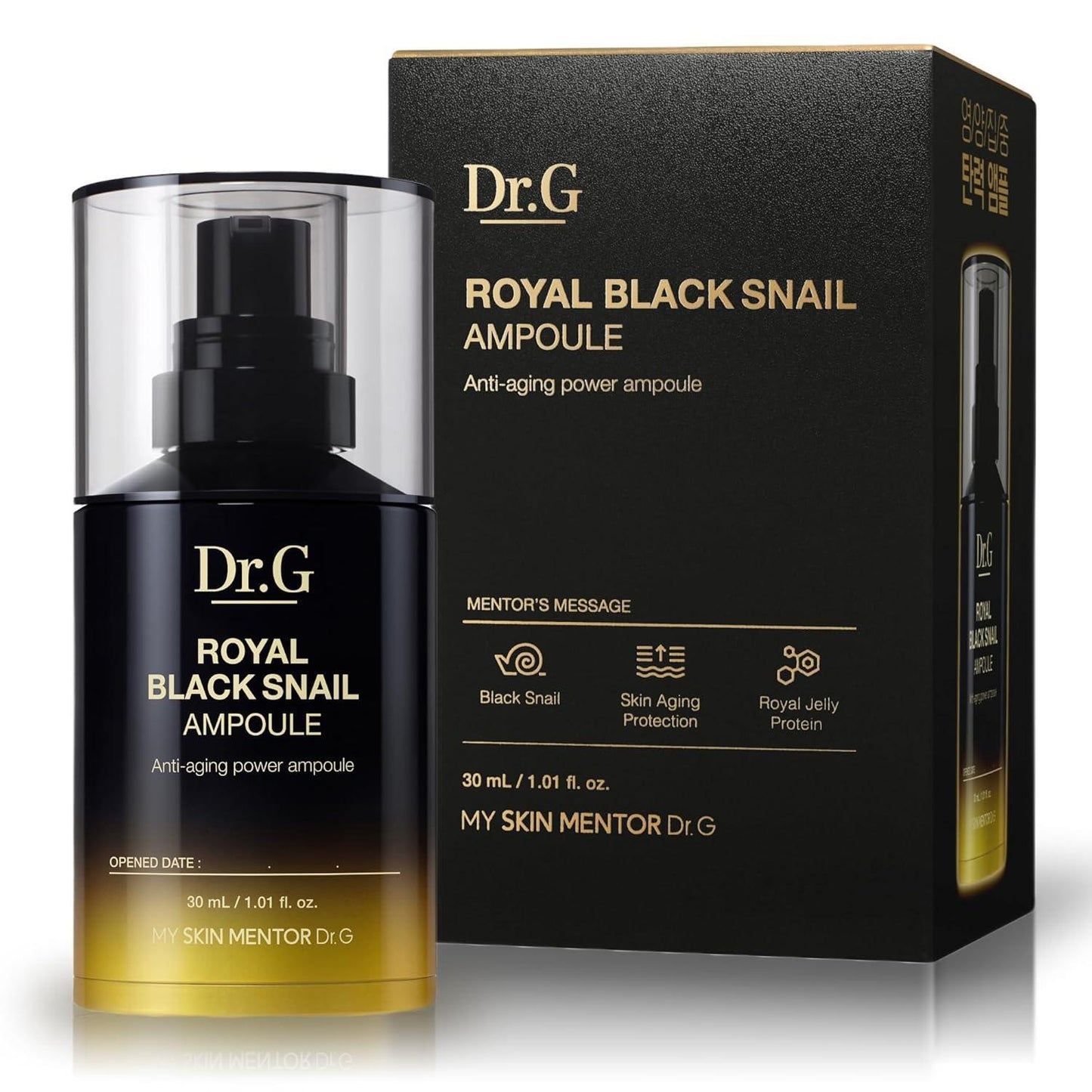 [Dr.G] Royal Black Salyangoz Ampul 30ml