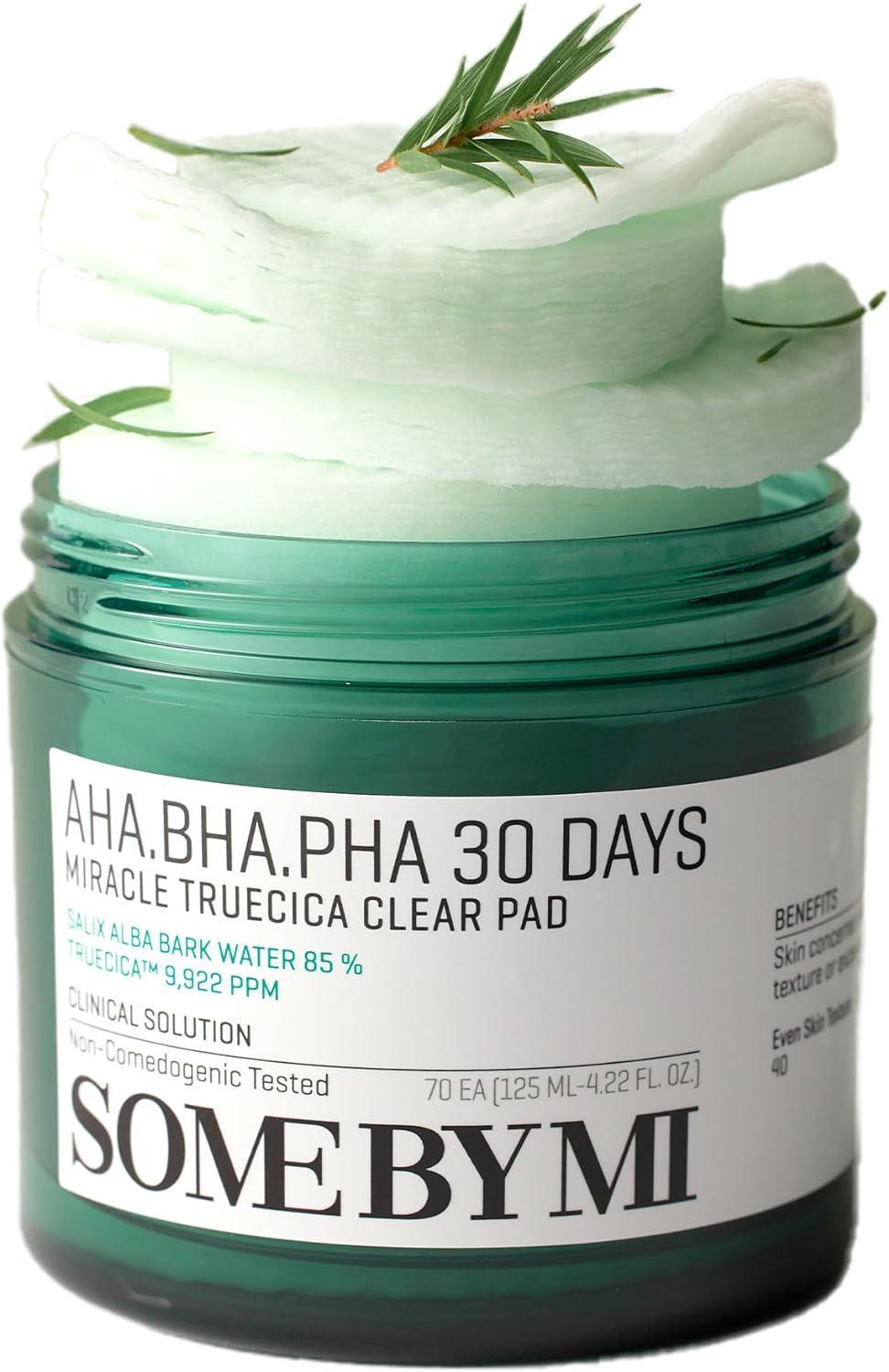 [Somebymi] AHA BHA PHA 30 Gün Mucize Truecica Şeffaf Ped 70 adet