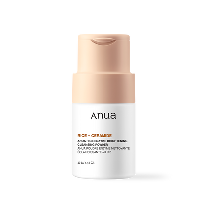 [Anua] PİRİNÇ ENZİMİ PARLATICI TEMİZLEME TOZU 40g 