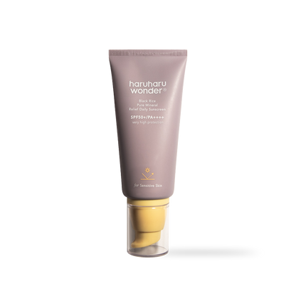 [Haruharuwonder] Black Rice Pure Mineral Relief Daily Sunscreen Unscented SPF50+ 50ml