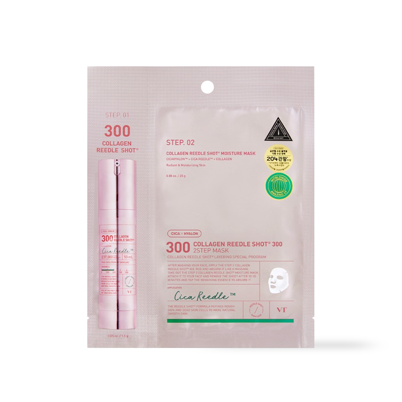 [VT Cosmetics] COLLAGEN Reedles Shot 300hL MASK