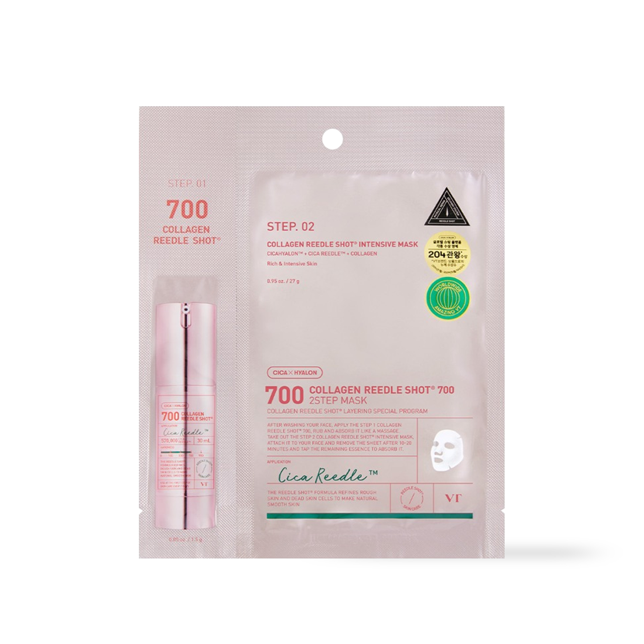 [VT Cosmetics] COLLAGEN Reedles Shot 700hL MASK