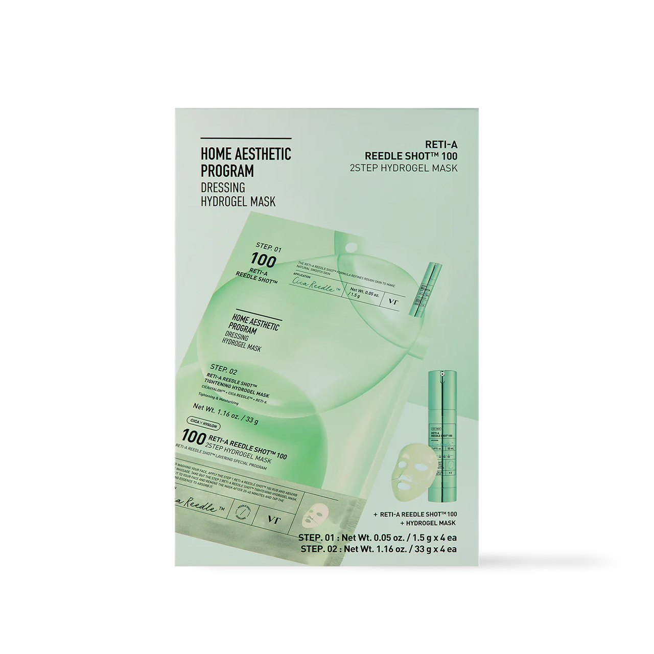 [VT Cosmetics] RETI-A Reedle Shot 100 Hydrogel Mask