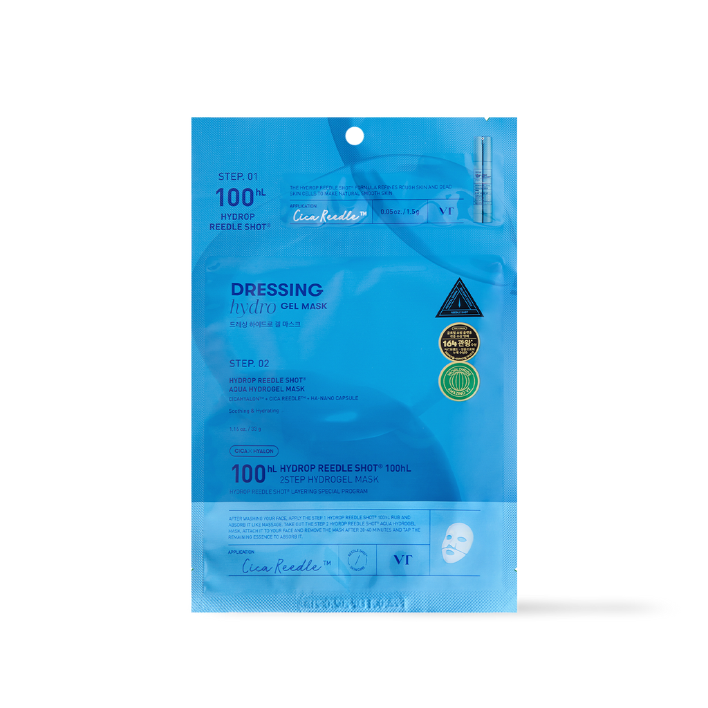 [VT Cosmetics] HYDROP Reedle Shot 100hl Hydrogel Mask