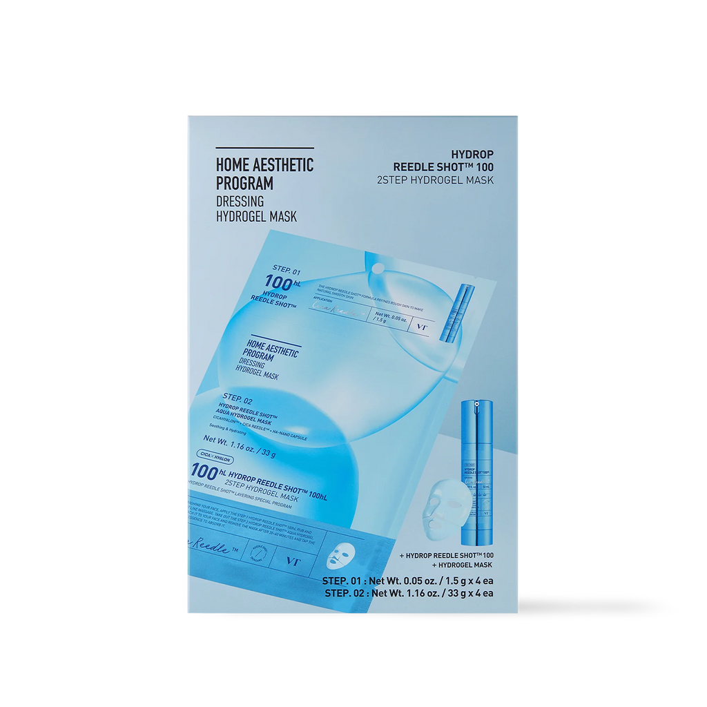 [VT Cosmetics] HYDROP Reedle Shot 100hl Hydrogel Mask
