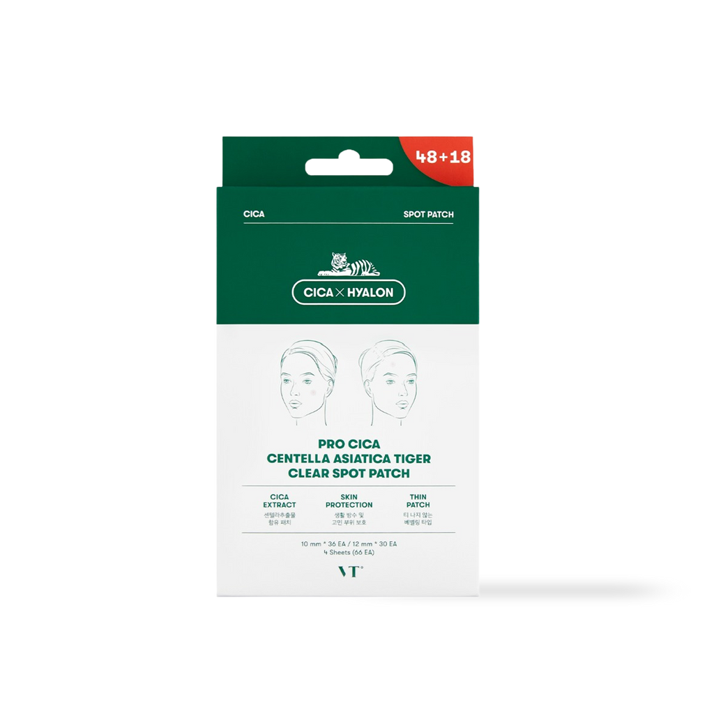[VT Cosmetics] PRO CICA Centella Asiatica Tiger Clear Spot Patch 66ea