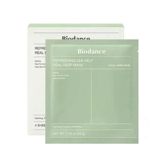 BIODANCE - Refreshing Sea Kelp Real Deep Mask - Soothing and Moisturizing Face Mask
