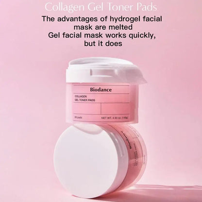 60PCS High-end Biodance Collagen Cotton Tablets Elastic Firming Pore Moisturizing Calming Low Stab Nourishing Skin Care